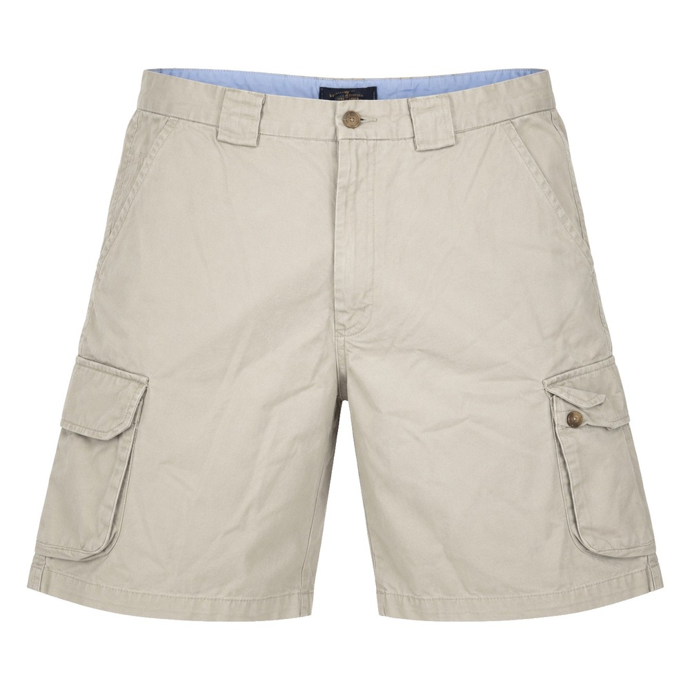 Tommy Hilfiger Cargo Shorts Mens Size 36 Beige 100% Cotton Utility Workwear